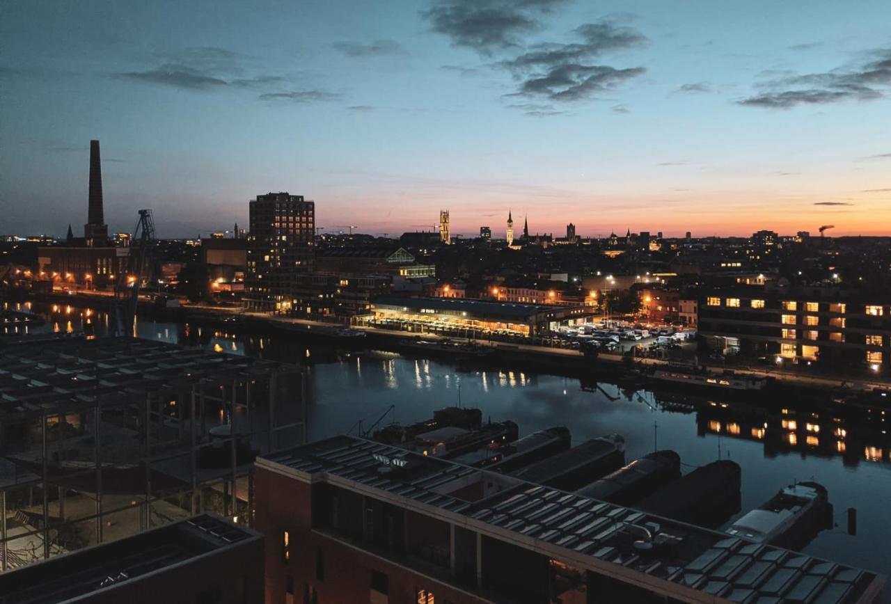 Feel At Home At This Homeawayfromhome Appt With A Stunning Water Canal View And Home Gym Gent Exteriér fotografie